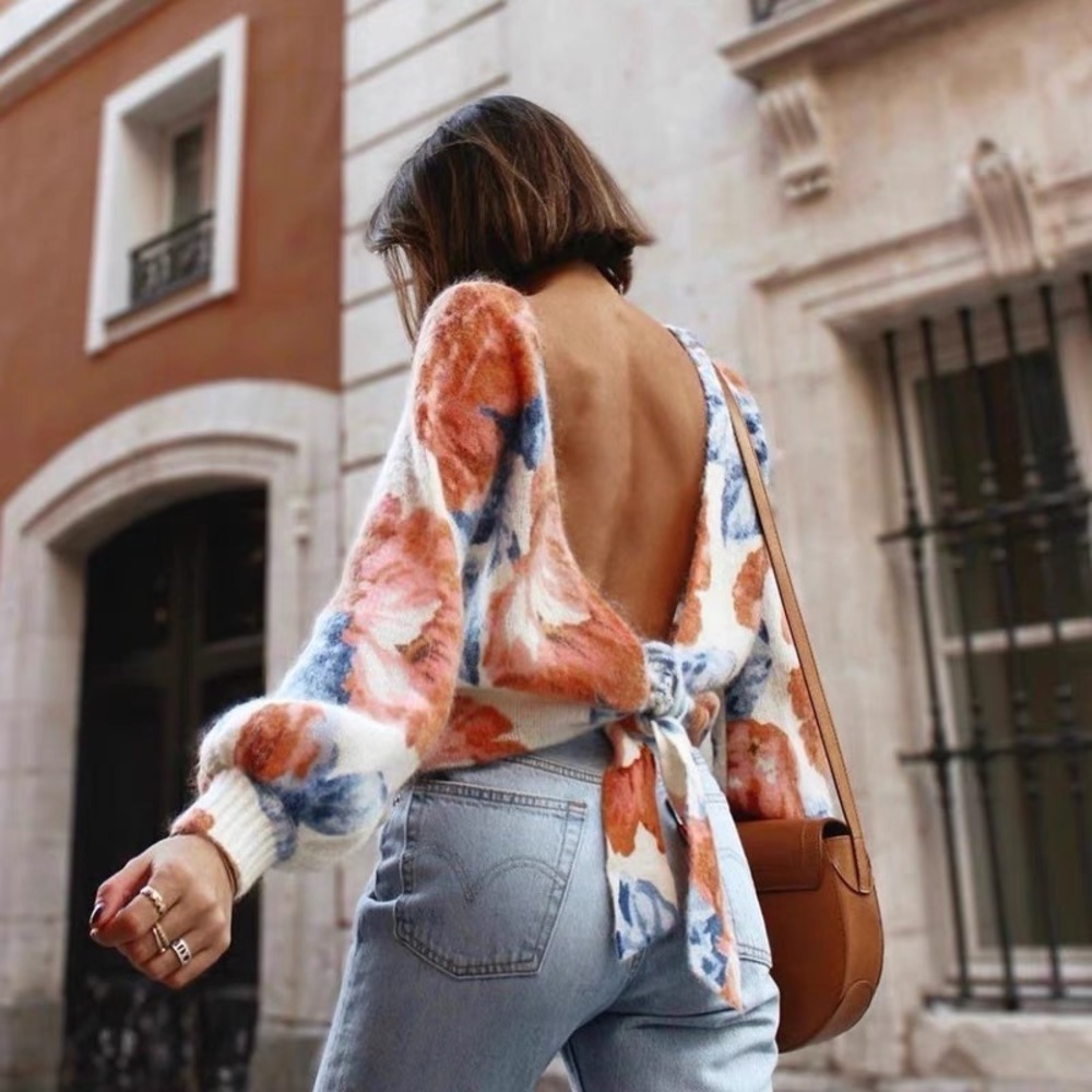 Sezane Alban Mohair Sweater XS